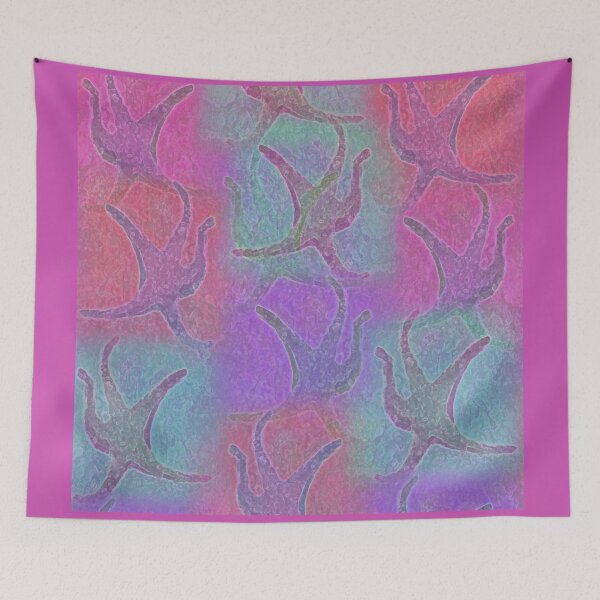 Item preview, Hot Starfish Pattern designed and sold by WatersEdgeGal.