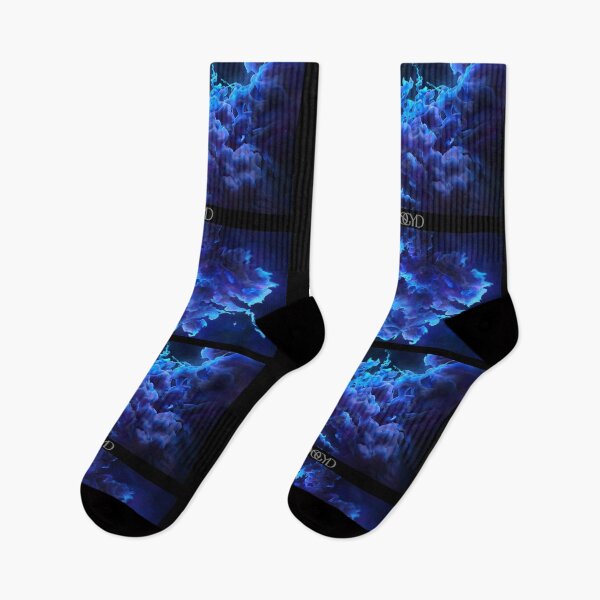 Item preview, Blue Purple Blast 3-D Splash Digital Print Smoke Abstract designed and sold by NoGrayDays1.