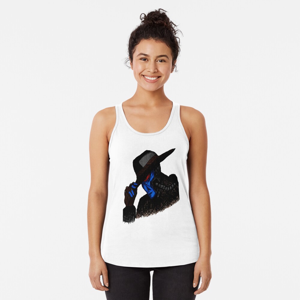 Vista previa del artículo con la obra «Camiseta con espalda nadadora», diseñado y vendido por TrinityHarmonia.