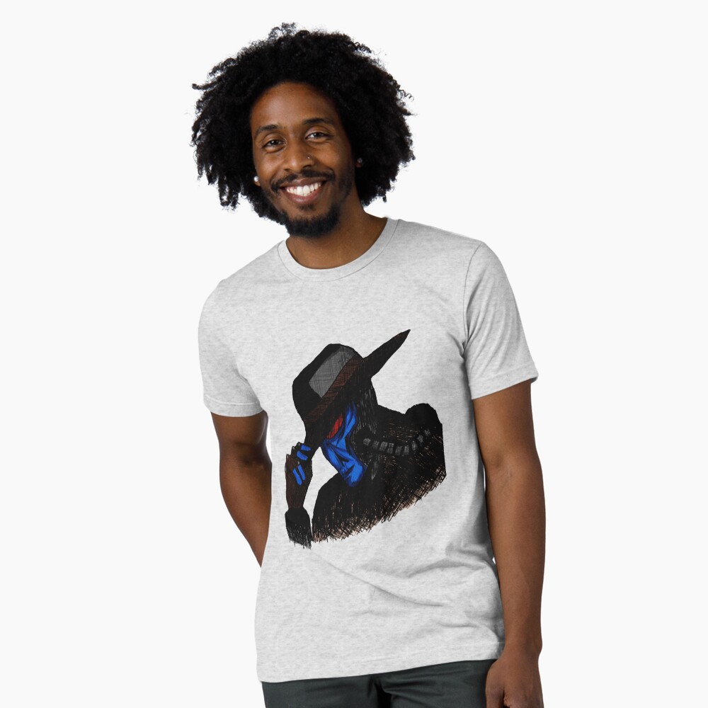 Vista previa del artículo con la obra «Camiseta de tejido mixto», diseñado y vendido por TrinityHarmonia.