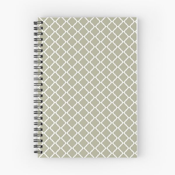 Item preview, Svelte Sage Quatrefoil Pattern designed and sold by HomeLivingCo.