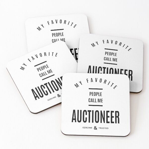 Item preview, Auctioneer Work Job Title Gift designed and sold by cidolopez.