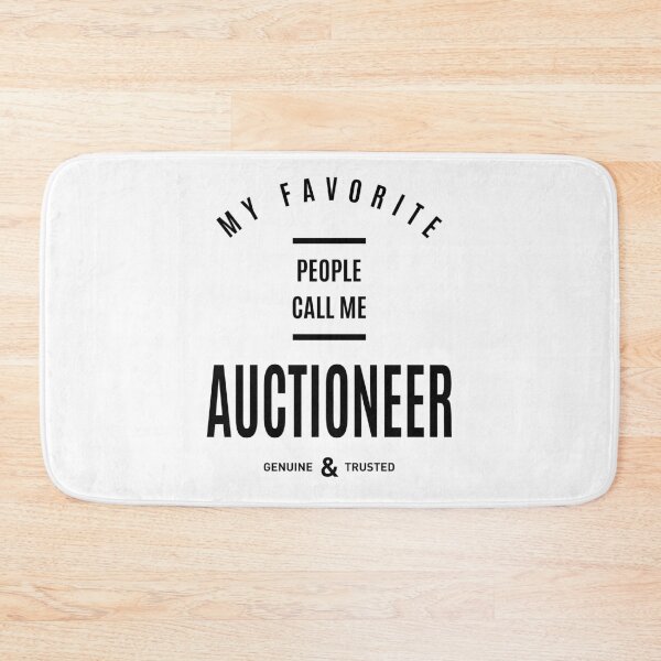 Item preview, Auctioneer Work Job Title Gift designed and sold by cidolopez.