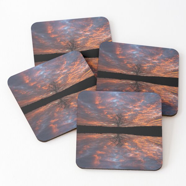 Item preview, Fire Tree Sunset Reflections designed and sold by Sandra Cockayne.