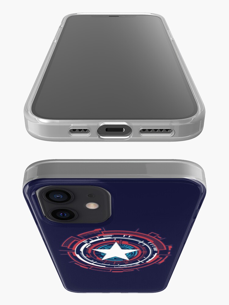 Alternate view of America Hero Futuristic Logo iPhone Case & Cover