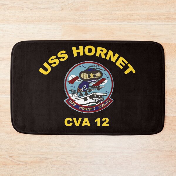 Item preview, USS Hornet (CV/CVA/CVS-12)  Crest for Dark Colors designed and sold by Nikki SpaceStuffPlus.