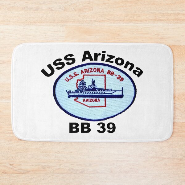 Item preview, USS Arizona (BB-39) Crest designed and sold by Nikki SpaceStuffPlus.