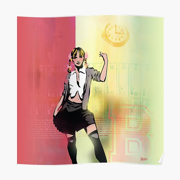 Baby One More Time Posters Redbubble