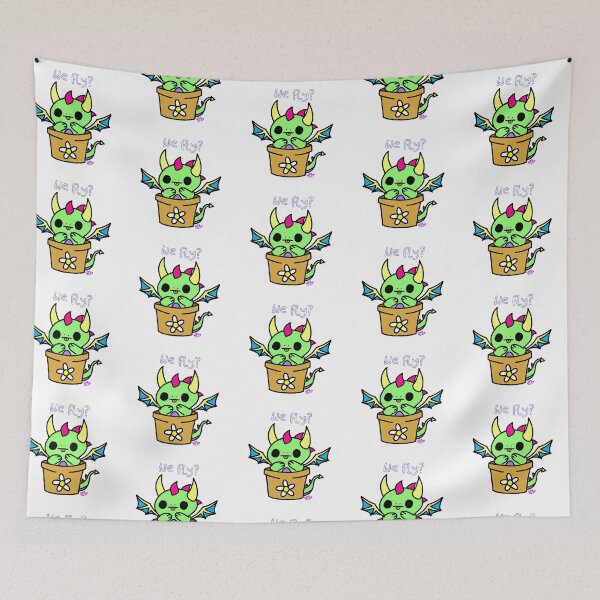 Item preview, We Fly? Kawaii Dragon designed and sold by Wolfponybot.
