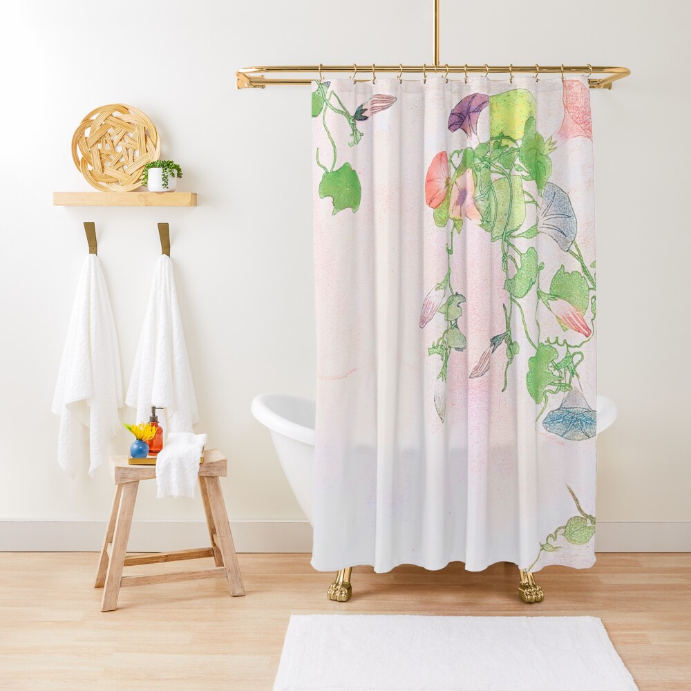 Revival of Spring Shower Curtain
