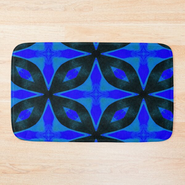 Item preview, Blue Celtic Cross Geometric Pattern designed and sold by LJWDesigns.
