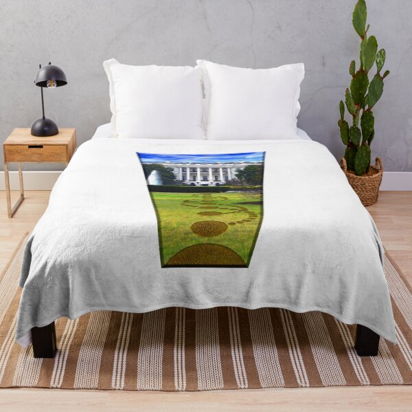 Item preview, White House Lawn Crop Circle designed and sold by Waves.