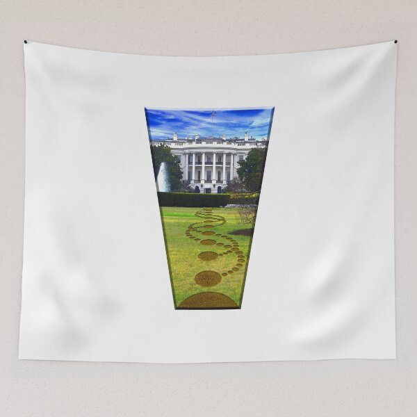 Item preview, White House Lawn Crop Circle designed and sold by Waves.