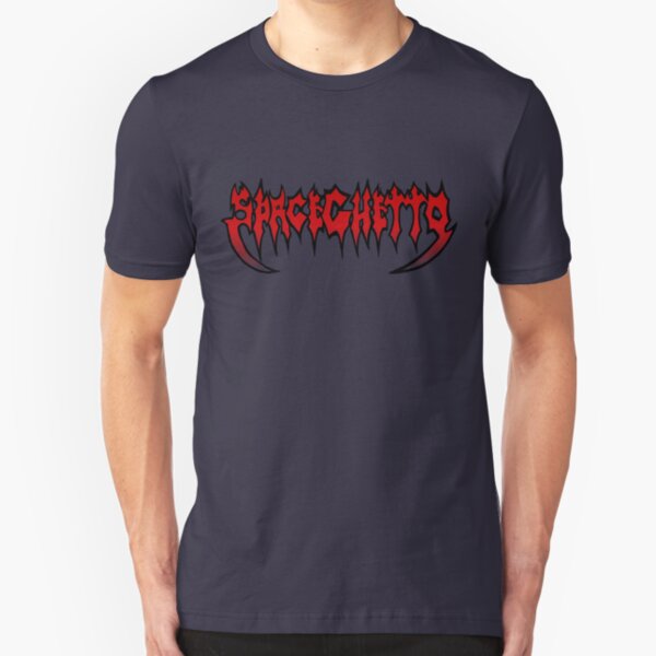 SpaceGhetto Metal Slim Fit T-Shirt