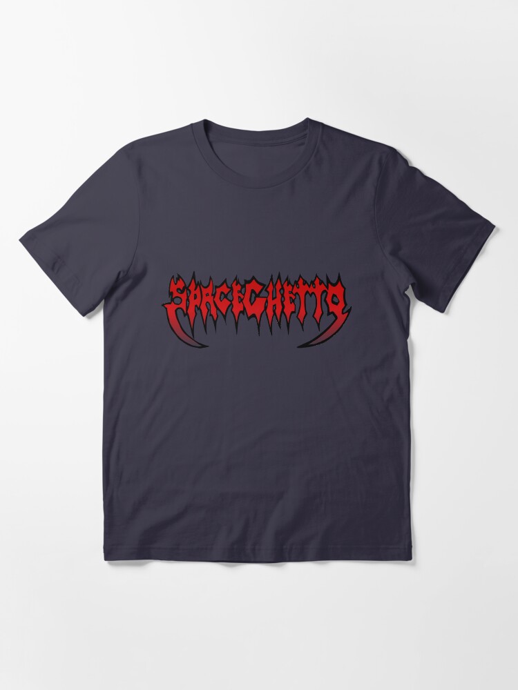 Alternate view of SpaceGhetto Metal Essential T-Shirt