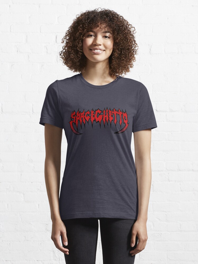 Alternate view of SpaceGhetto Metal Essential T-Shirt