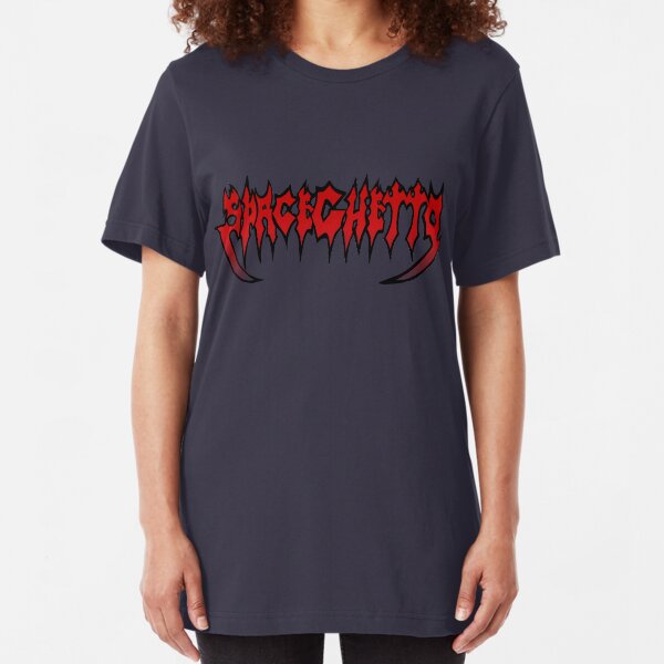 SpaceGhetto Metal Slim Fit T-Shirt