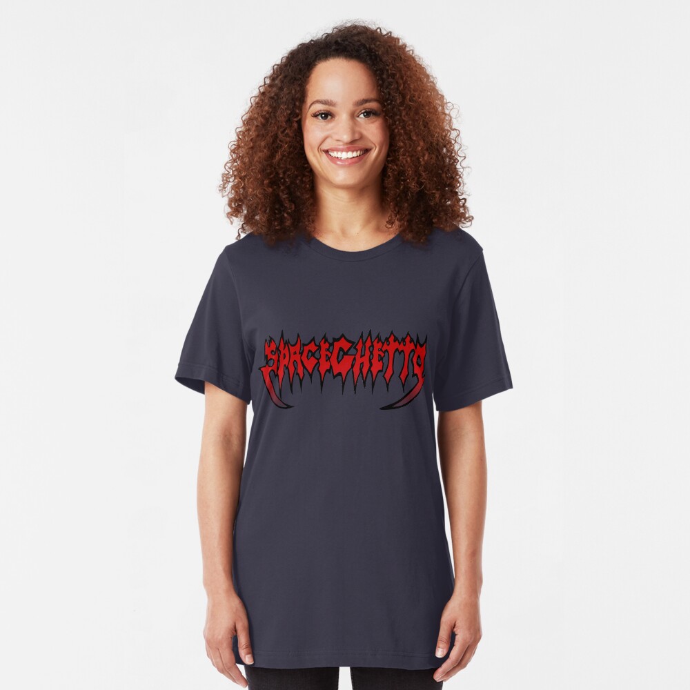SpaceGhetto Metal Slim Fit T-Shirt