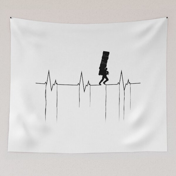 Item preview, Porter Heartbeat - alternate designed and sold by CCCDesign.