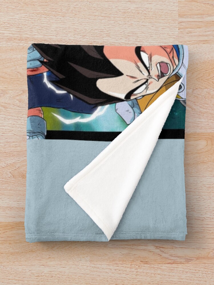 Alternate view of Vegeta Throw Blanket