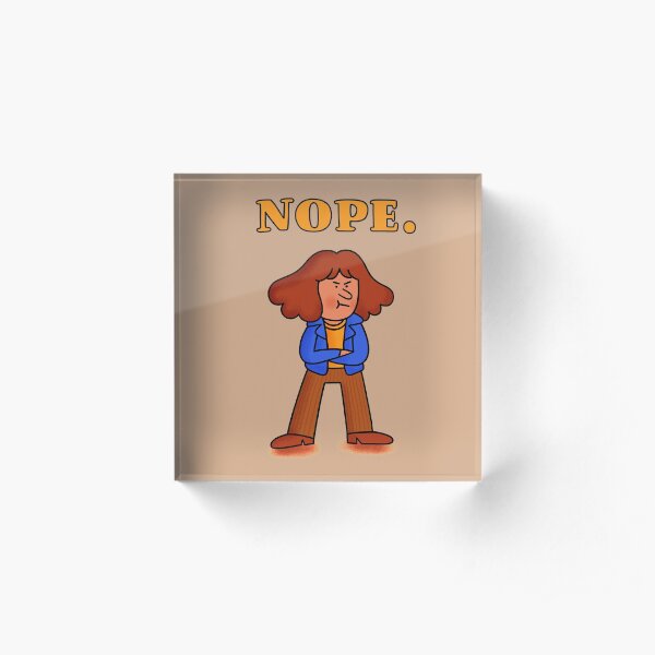Nope. Acrylic Block