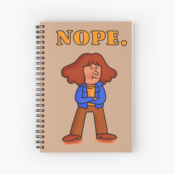 Nope. Spiral Notebook