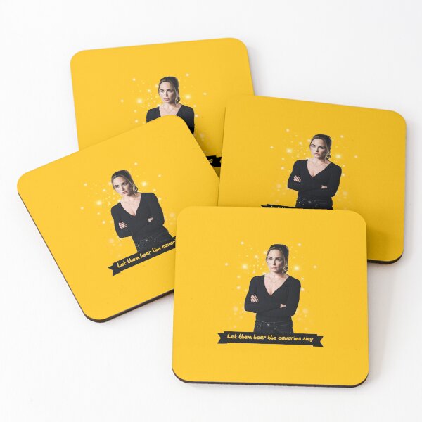 Item preview, Caity Lotz let them hear the canaries sing designed and sold by dutchchu.