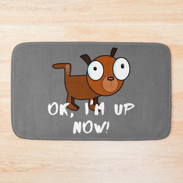 Item preview,  Sarcastic Funny Big-Eyed Half-Awake Dog Pet Animal Puppy Pup - Gray Brown designed and sold by NoGrayDays1.