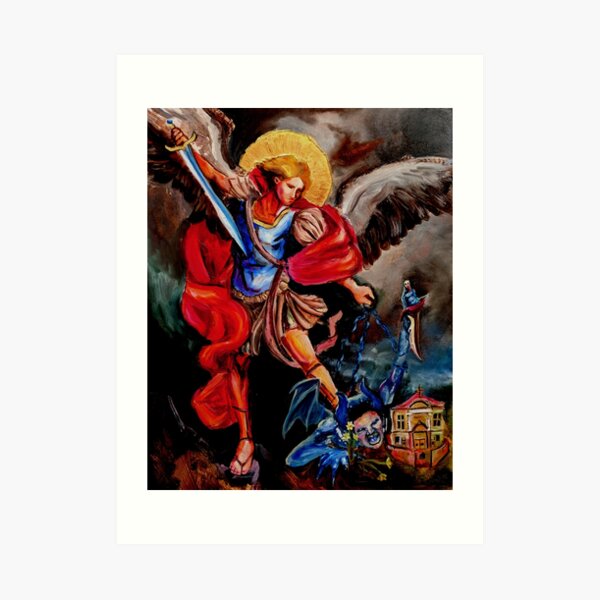 St. Michael Print Art Print