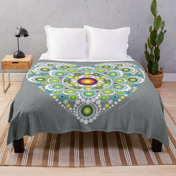 Item preview, Love heart Mandala designed and sold by mandalaspot.