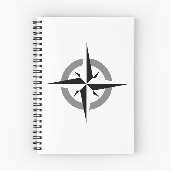 Item preview, Black Travel Adventure Compass Map Guide designed and sold by JMSD.