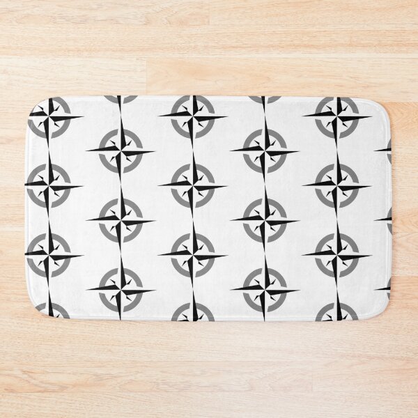 Item preview, Black Travel Adventure Compass Map Guide designed and sold by JMSD.