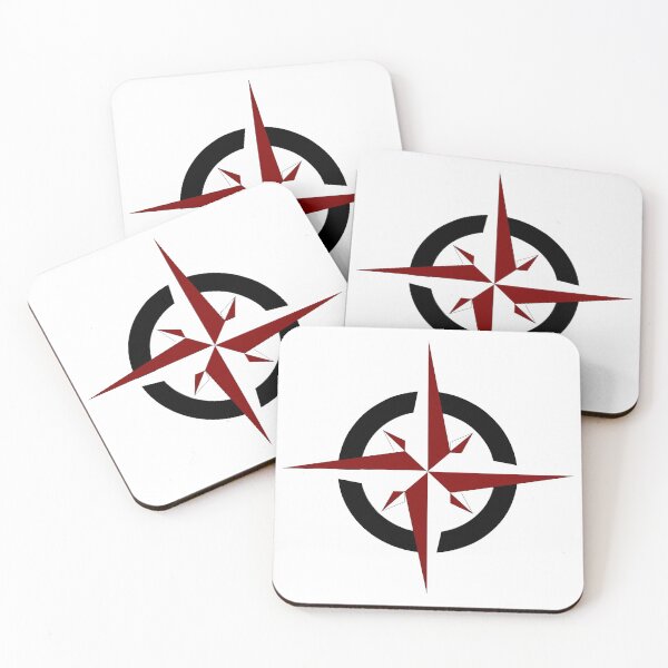 Item preview, Red Travel Adventure Compass Map Guide designed and sold by JMSD.