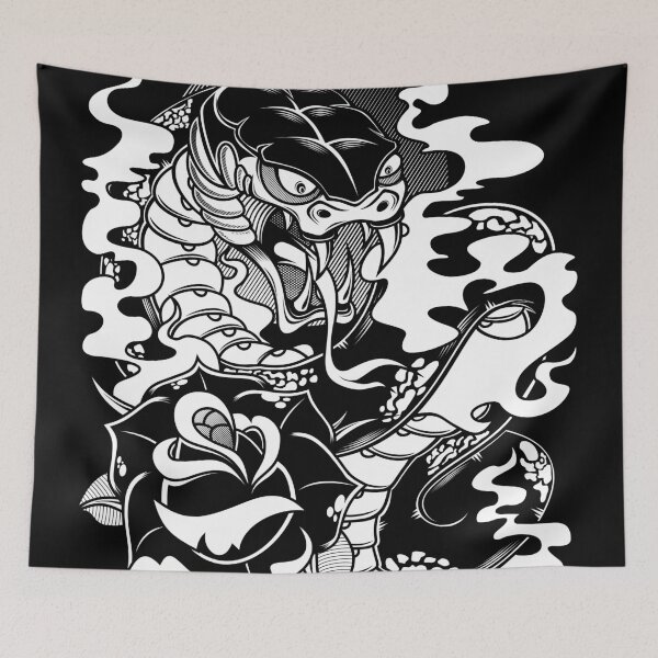 Item preview, SNAKE FLASH TATTOO designed and sold by jakejarkor.
