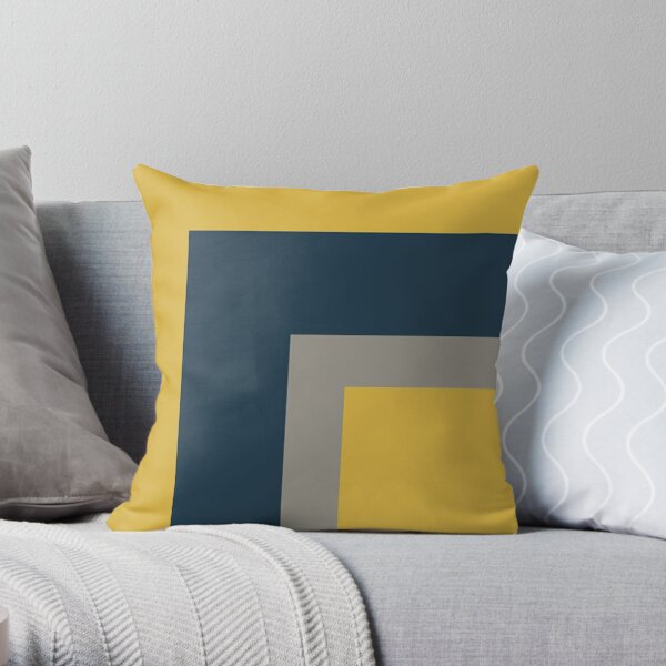 Gentry 24x16 Pillow with Feather-Down Insert  Living room grey, Yellow  living room, Yellow pillows