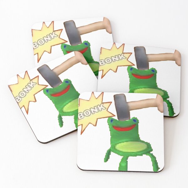 Artikelvorschau, Frosch Stuhl Bonk Emoji entworfen und verkauft von RoachGod.
