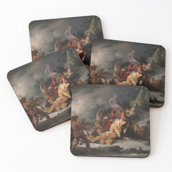 Item preview, The Death of General Montgomery in the Attack on Quebec - John Trumbull designed and sold by warishellstore.