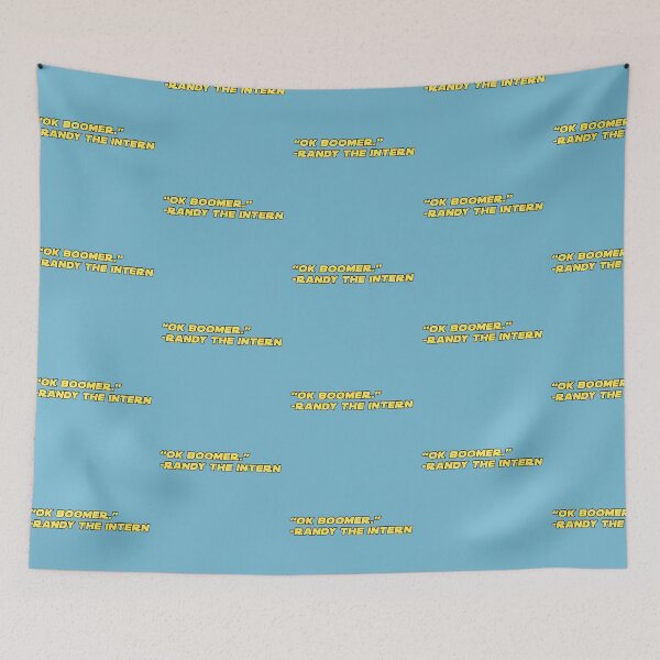 Item preview, “Ok boomer”- Randy the Intern designed and sold by seemsugly.