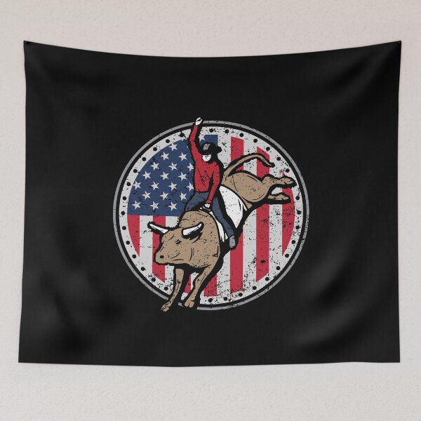 Item preview, Bullriding Rodeo Cowboy 5 designed and sold by lsapparel.