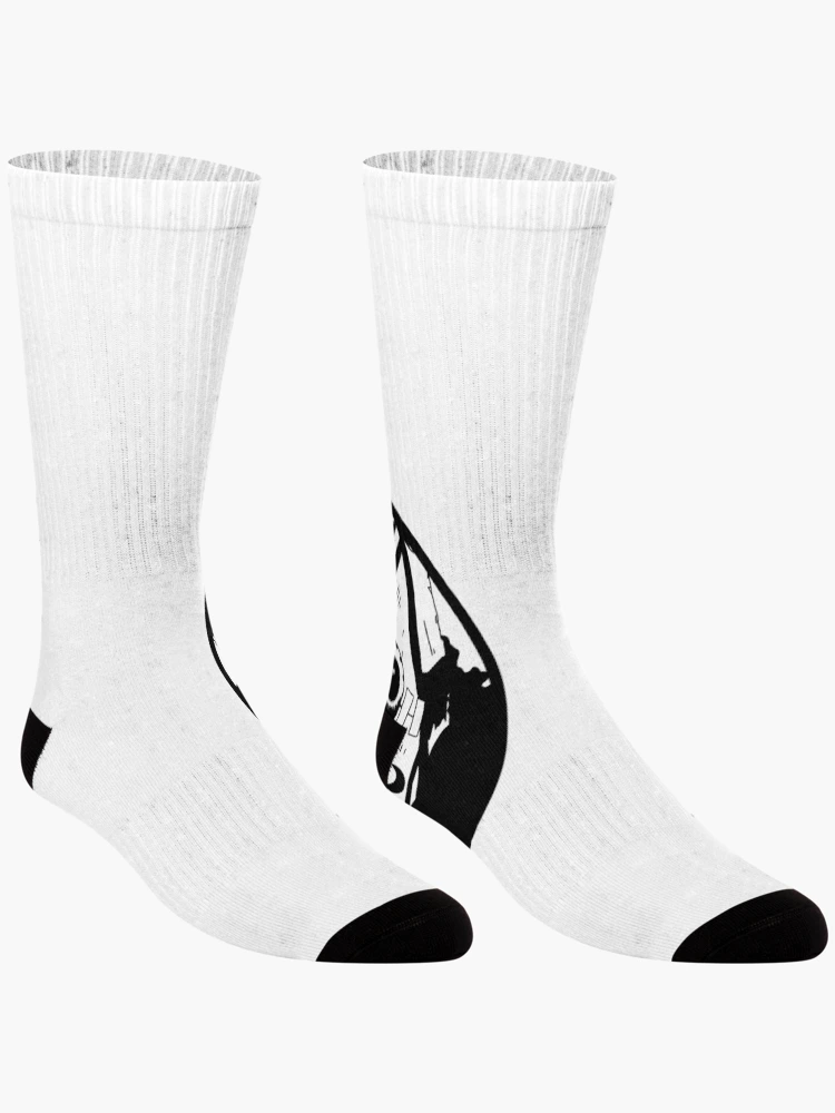 Aperçu 3 sur 5. Chaussettes avec l'œuvre Usopp créée et vendue par RbOriginal.