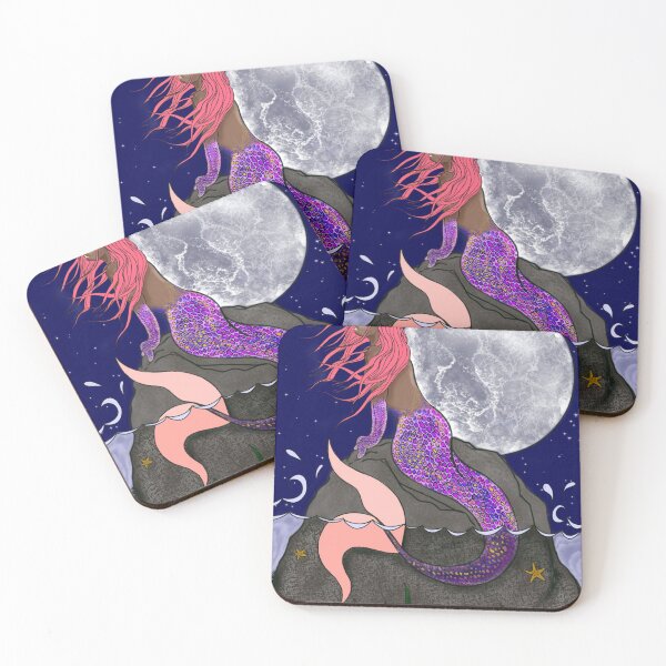 Item preview, moonlit mermaid designed and sold by theerraticmind.
