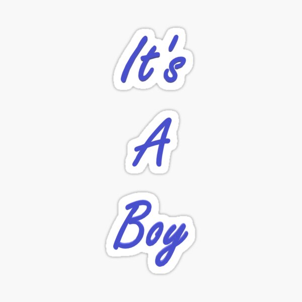 Item preview, It's A Boy designed and sold by superchele.