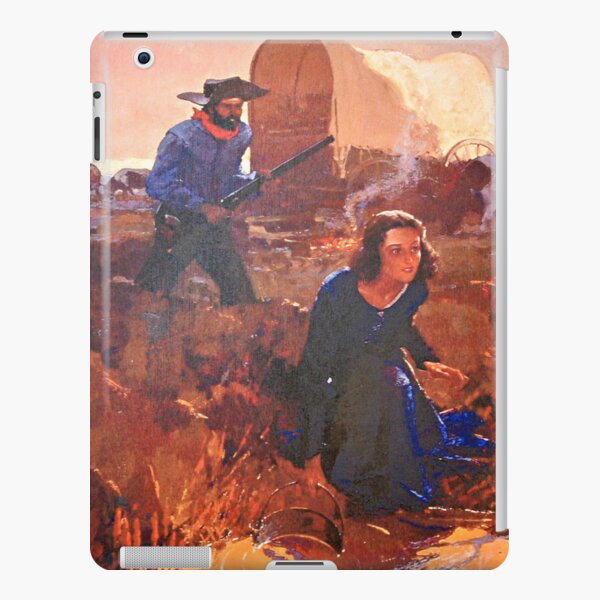 Woman at the Water Hole - Charles Hargens iPad Snap Case