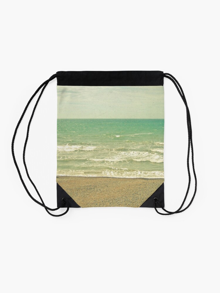 Thumbnail 2 of 3, Drawstring Bag, The Sea, the Sea designed and sold by Cassia.