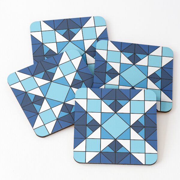 Item preview, Blue Star Quilt  designed and sold by VirtualMagpie.