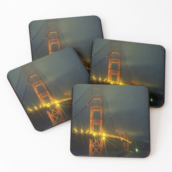 Item preview, Golden Gate Bridge in Fog designed and sold by Bubblepoor.