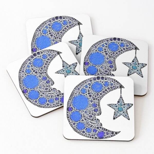 Item preview, Sleepy Moon and Star designed and sold by GemmasGems.