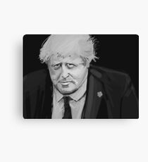 Boris Johnson Canvas Print