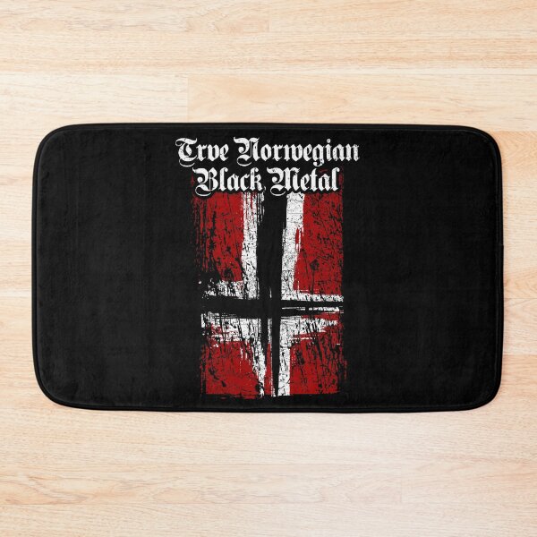 Item preview, Trve (True) Norwegian Black Metal - Norwegian satanic flag designed and sold by Skady666.