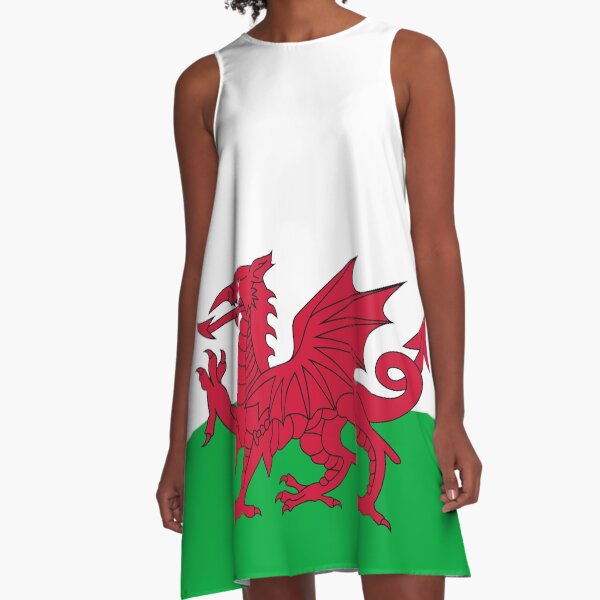 Flag of Wales - Welsh Flag A-Line Dress